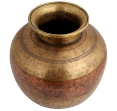 Ganga Jamuna Hand beaten Water Pot