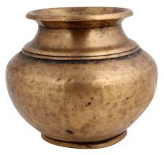 Brass water pot Hand Beaten Ritual Pot