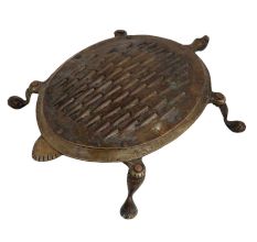 Brass Grater Oval Turtle With Four Legs Home Decoration