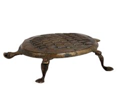 Brass Grater Oval Turtle With Four Legs Home Decoration