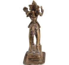Magnificent Brass Statue Of Indian Warrior God Riding A Horse
