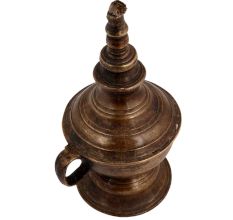 Vintage Brass Household  Single Wick Oil Lamp