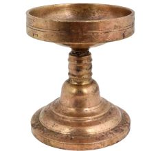 Spiritual Brass Cup Shaped Incense Burner with Handle