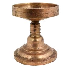 Spiritual Brass Cup Shaped Incense Burner with Handle