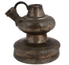 Old Brass Mughal Hookah Pot Decorative