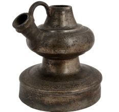 Old Brass Mughal Hookah Pot Decorative