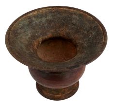 Hand Made Brass Pot Planter With Wide Mouth