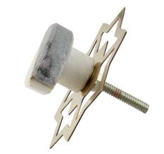 Grey And White Stone Knobs