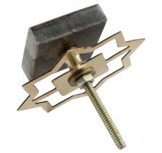 Grey Stone Copper Square Dresser Knobs