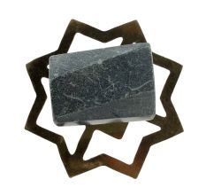 Grey Stone Hammer Cabinet Knobs