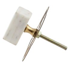 Parallelogram Stone Drawer Knobs