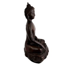 Brass Sitting Buddha Statue Home Decoration
