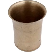 Vintage Brass Water Cup Or Glass