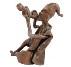 Brass Tribal Musician Playing the Trumpet