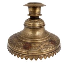 Brass Floral Engraved Hookah Base ForÂ Luxurious Display