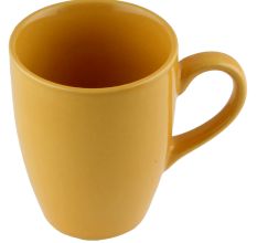Handcraft Decorative Ceramic Yellow Coffee Mug
