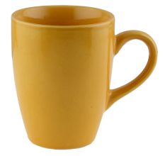 Handcraft Decorative Ceramic Yellow Coffee Mug