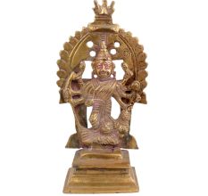Brass Indian Statue Goddess For Hindu Worship