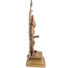 Brass Indian Statue Goddess For Hindu Worship