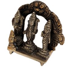 Brass Ram Darbar With Prabhavali And Dragon Head