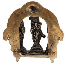 Brass Ram Darbar With Prabhavali And Dragon Head