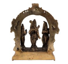 Brass Ram Darbar Idol Puja Worship Statue