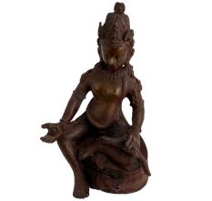 Hand Crafted Brass Tibetian Brass Statue
