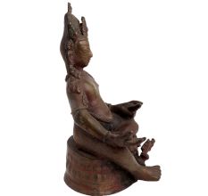 Hand Crafted Brass Tibetian Brass Statue