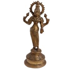 Goddess Laxmi Standing  Four Armed Statue