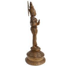 Goddess Laxmi Standing  Four Armed Statue