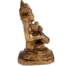 Brass Hindu Idol Goddess Saraswati Statue
