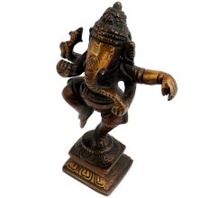 Brass Dancing Ganesha Statue Diwali Gift