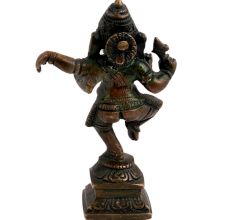 Brass Dancing Ganesha Statue Diwali Gift