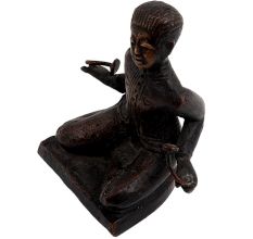 Brass English Statue With Two twisted rods