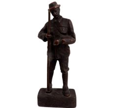 Brass Englsh Statues In Uniform