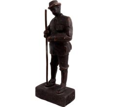 Brass Englsh Statues In Uniform