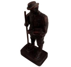 Brass Englsh Statues In Uniform