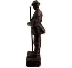 Brass Englsh Statues In Uniform