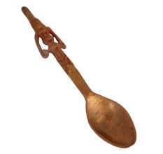 Tribal Brass Vintage Spoon Indian Kitchenware