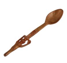 Tribal Brass Vintage Spoon Indian Kitchenware