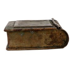 Unique White Metal Storage Box Book Design