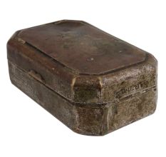 Brass Old Storage Box Snuff Box