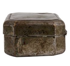 Brass Old Storage Box Snuff Box