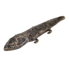 Brass Long Lizard Tribal Style Jali Design