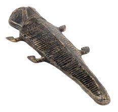 Brass Long Lizard Tribal Style Jali Design