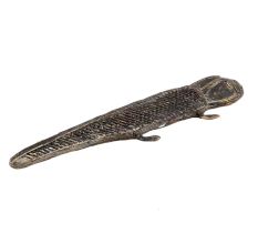 Brass Long Lizard Tribal Style Jali Design