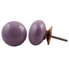Light Purple Flat Knob