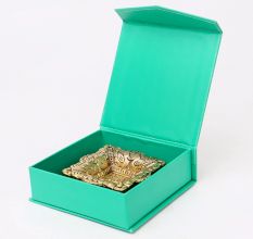 Brass Bird Puja Wick Oil Lamp For Mandir Decoration
