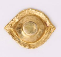 Designer Round Brass Oil Lamp Festive Diya
