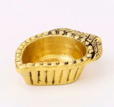 Brass Mango Shaped Oil Lamp Gifting Diya